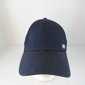 Tommy Hilfiger Logo Navy Blue Men's Adjustable Strap Back Cap Hat